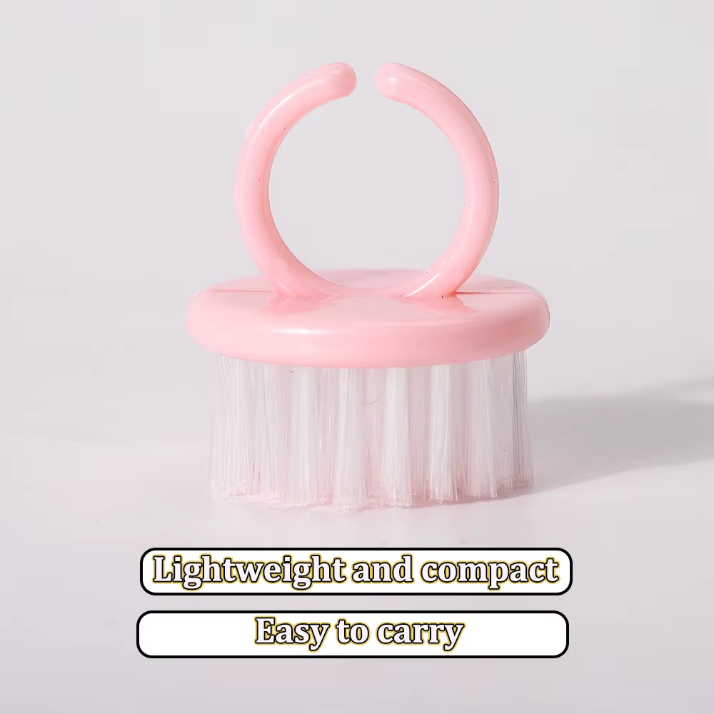 Brosses à ongles en plastique, mélange de couleurs, brosse de nettoyage des mains, nettoyeur de pous