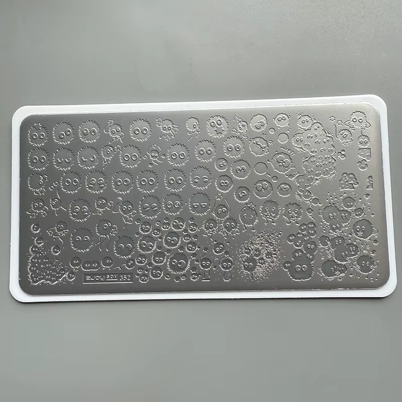 XMQ NAIL ART STAMPING PLATES BEENS Fleurs IMAGEPLATES TEMPLATE