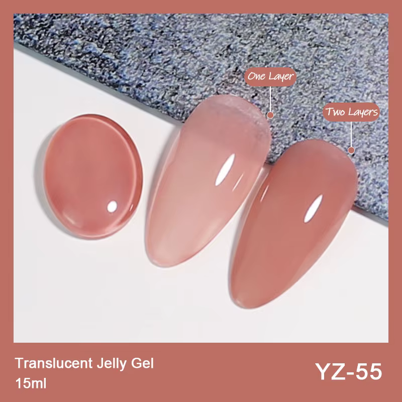 NAILCO 15ml Camel café Gel Vernis à ongles couleur marron chocolat série Vernis UV Gel à ongles Nail