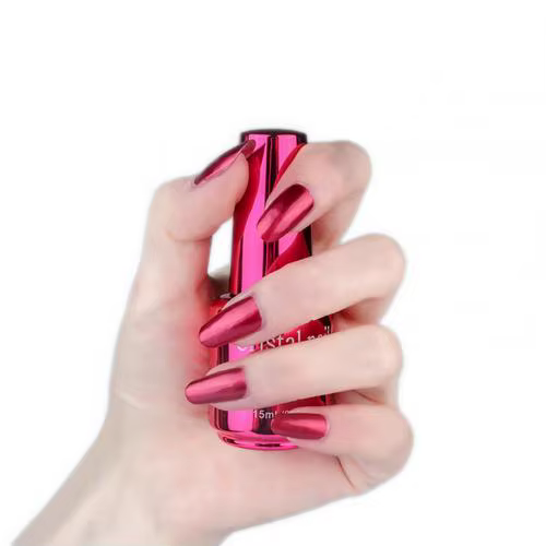 Vernis à ongles métallique effet miroir magique, vernis chromé pour Nail Art, couleur or Rose, argen