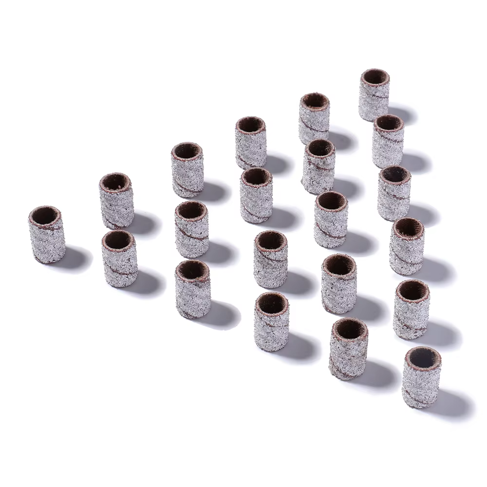 80 # 150 # 240 # Zèbre bandes de ponçage Machine forets à ongles soins des pieds polissage manucur