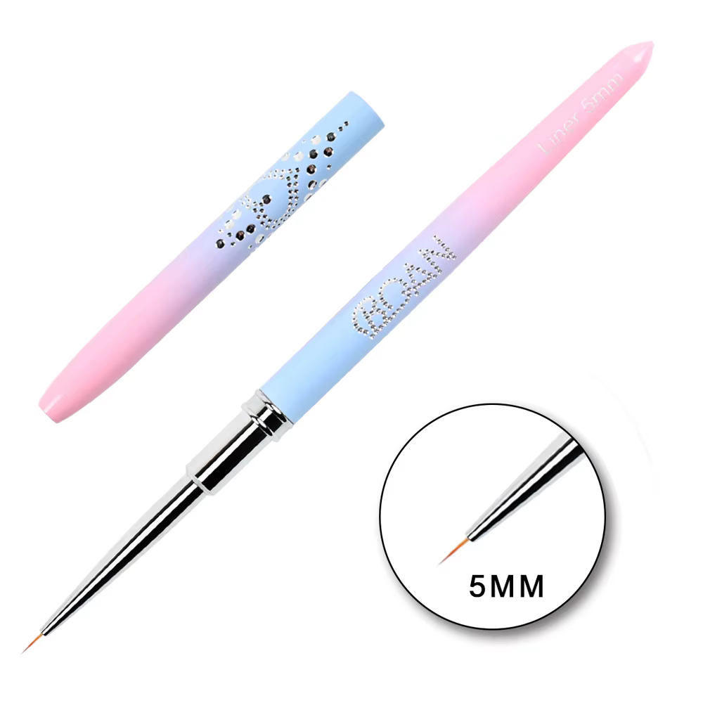 BQAN-Pinceau à Ongles pour Gel UV, pour Extension, Peinture, Lignes, Dessin, N64.Pen, Outils de Manu