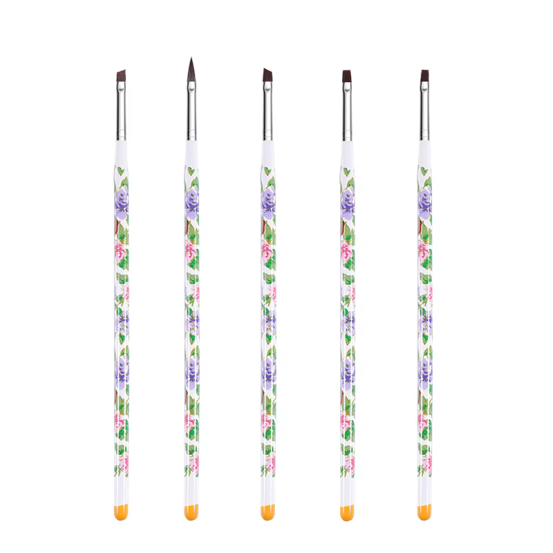 Brosse à ongles pour manucure, brosse à Gel pour Nail Art, 15 pièces/ensemble, brosse à ongles, poud