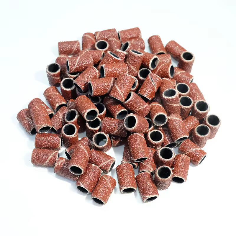 100/50/25 pièces bandes d'anneau de ponçage des ongles manucure électrique forets à ongles 80/120/18