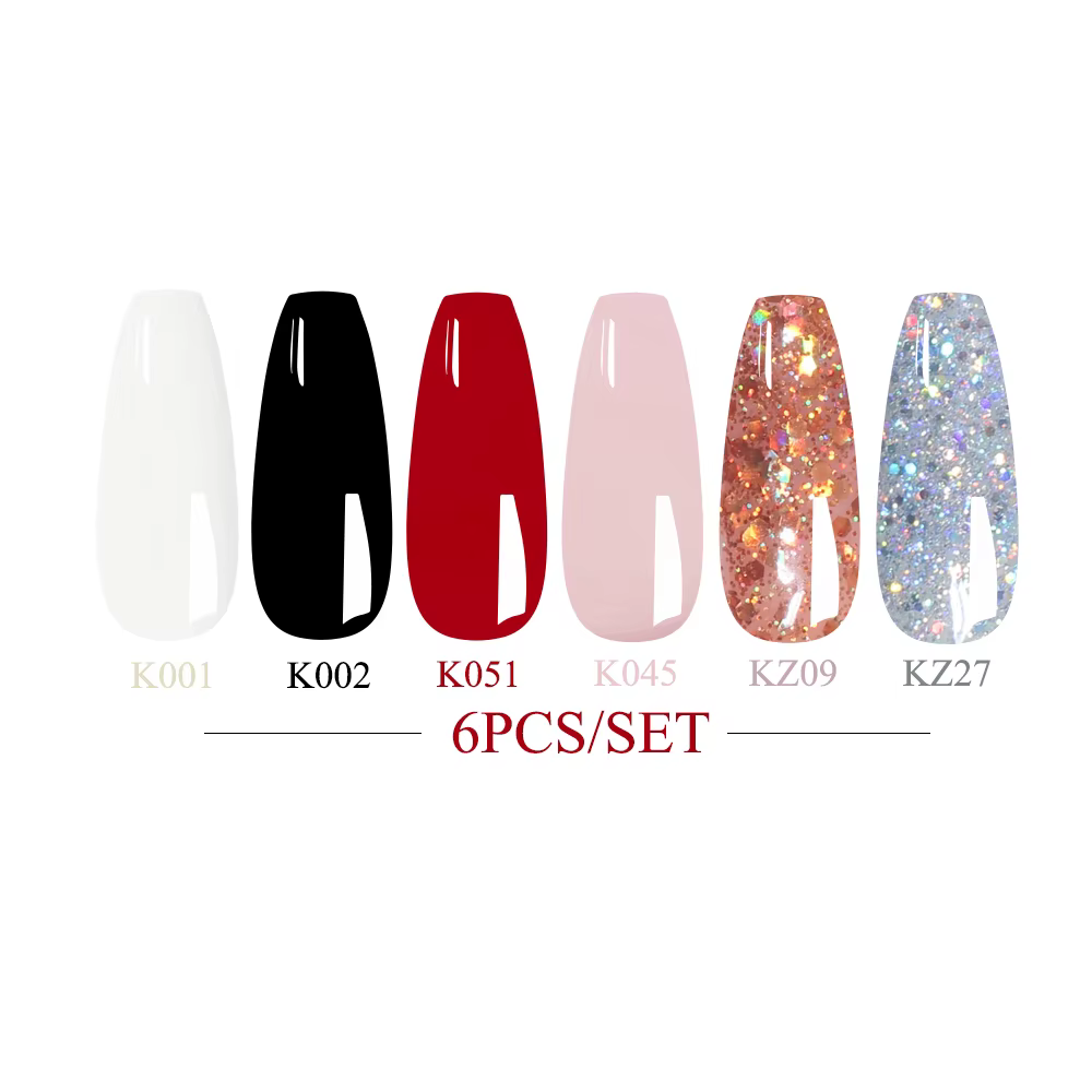 KODIES GEL-Ensemble de Verhéritage à Ongles Gel UV Semi Continu, Kit de Manucure Naturelle, Blanc Nu
