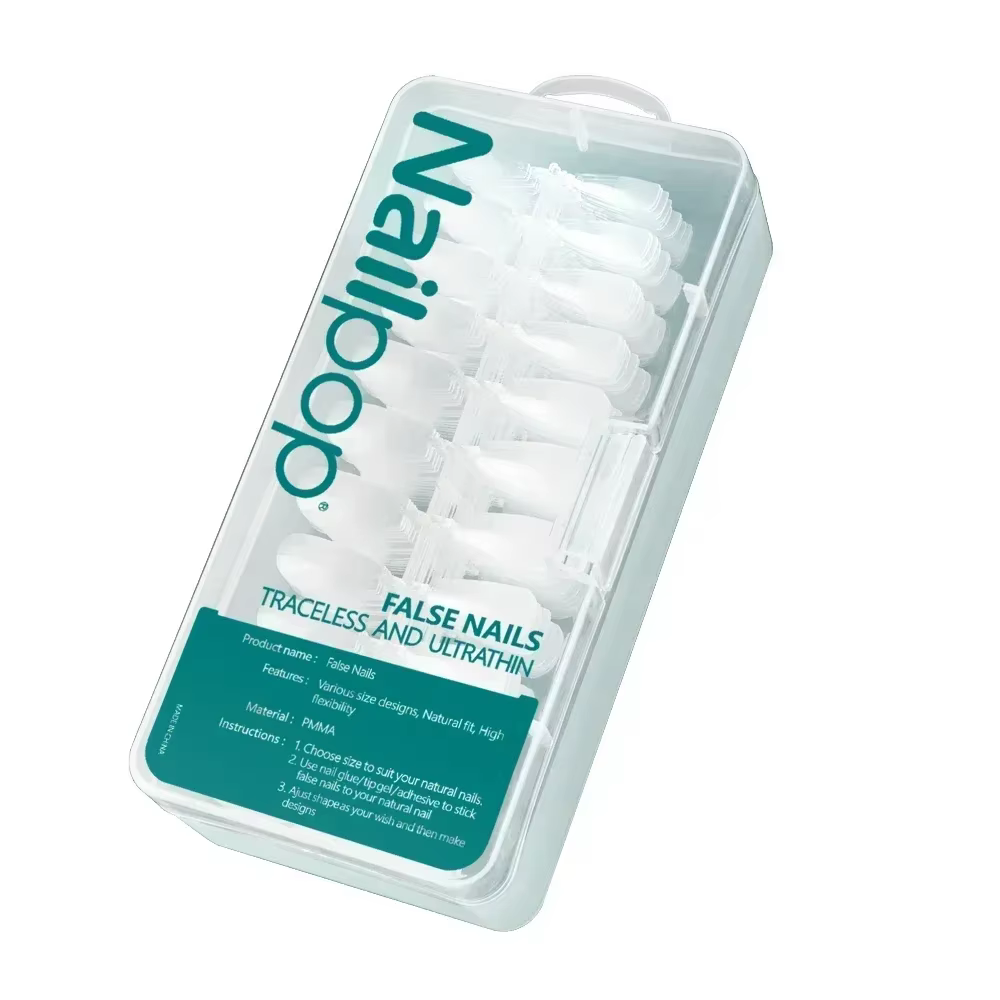 Nailpop-Faux ongles à couverture complète, capsules en acrylique, matériel professionnel, imbiber le