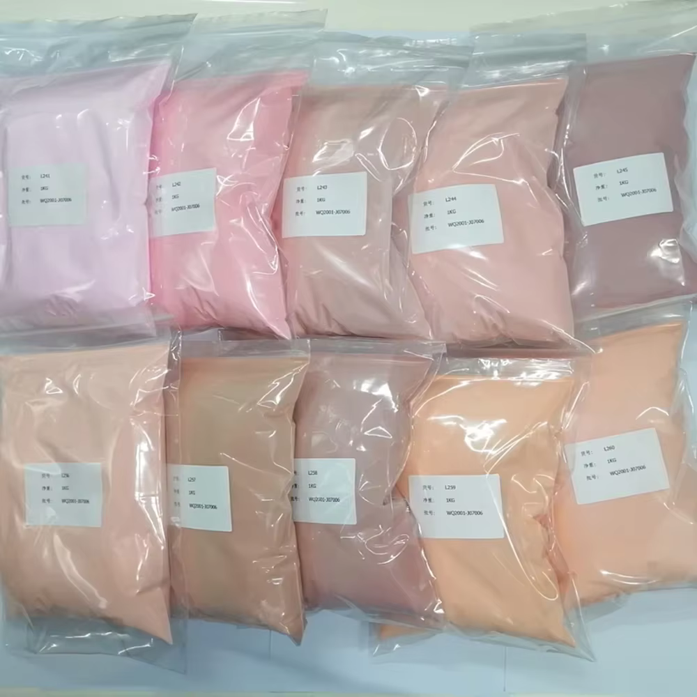 Net100g nu * poudre acrylique rose * 3 en 1 Extension/travure poudre de constructeur polymère Fine P