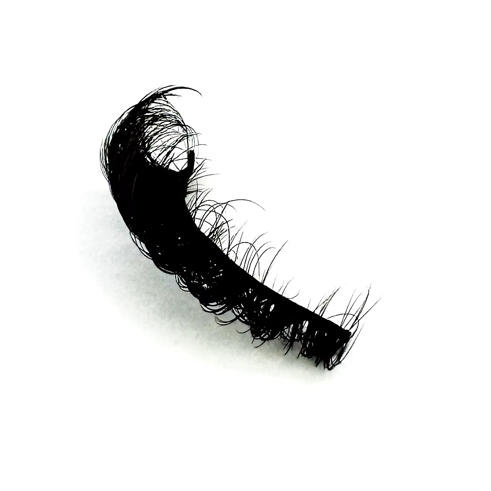 Nouveau 5 paires classique hybride Volume cils nouveauté vaporeux D Curl court russe bande cils maqu