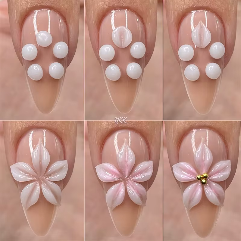 NICOLE DIARY blanc antiadhésif Extension de main Gel vernis à ongles pour 3D façonnage sculpture fle