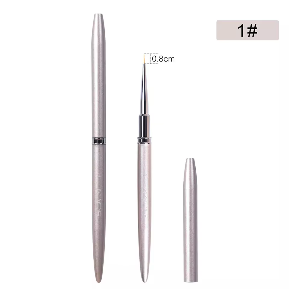 Brosse à ongles peinture ligne de dénudage UV Gel polissage conseils de conception ongles profession