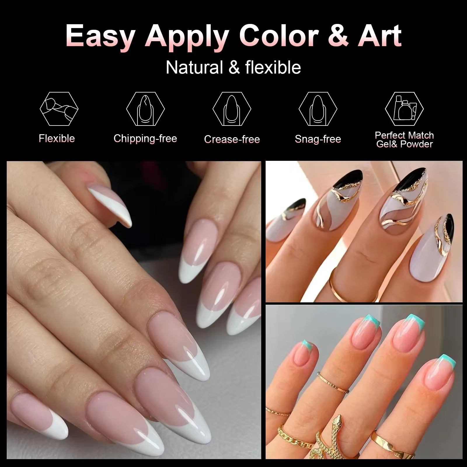 Faux ongles en Gel doux, 100 pièces, couverture demi/pleine, Double usage, presse sur ongles en acry