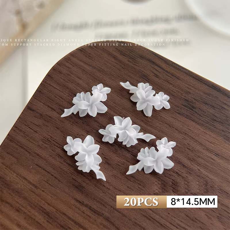 20 pièces papillons Nail Art décorations résine ongles papillon breloques pour ongles bricolage Nail