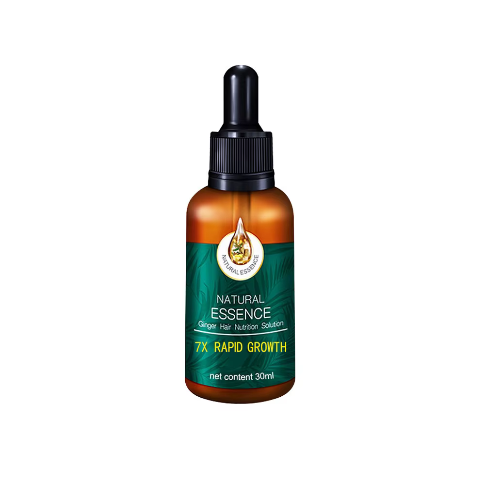 EELHOE huile de gingembre pour stimulateur de croissance des cheveux Anti calvitie hydratant cheveux