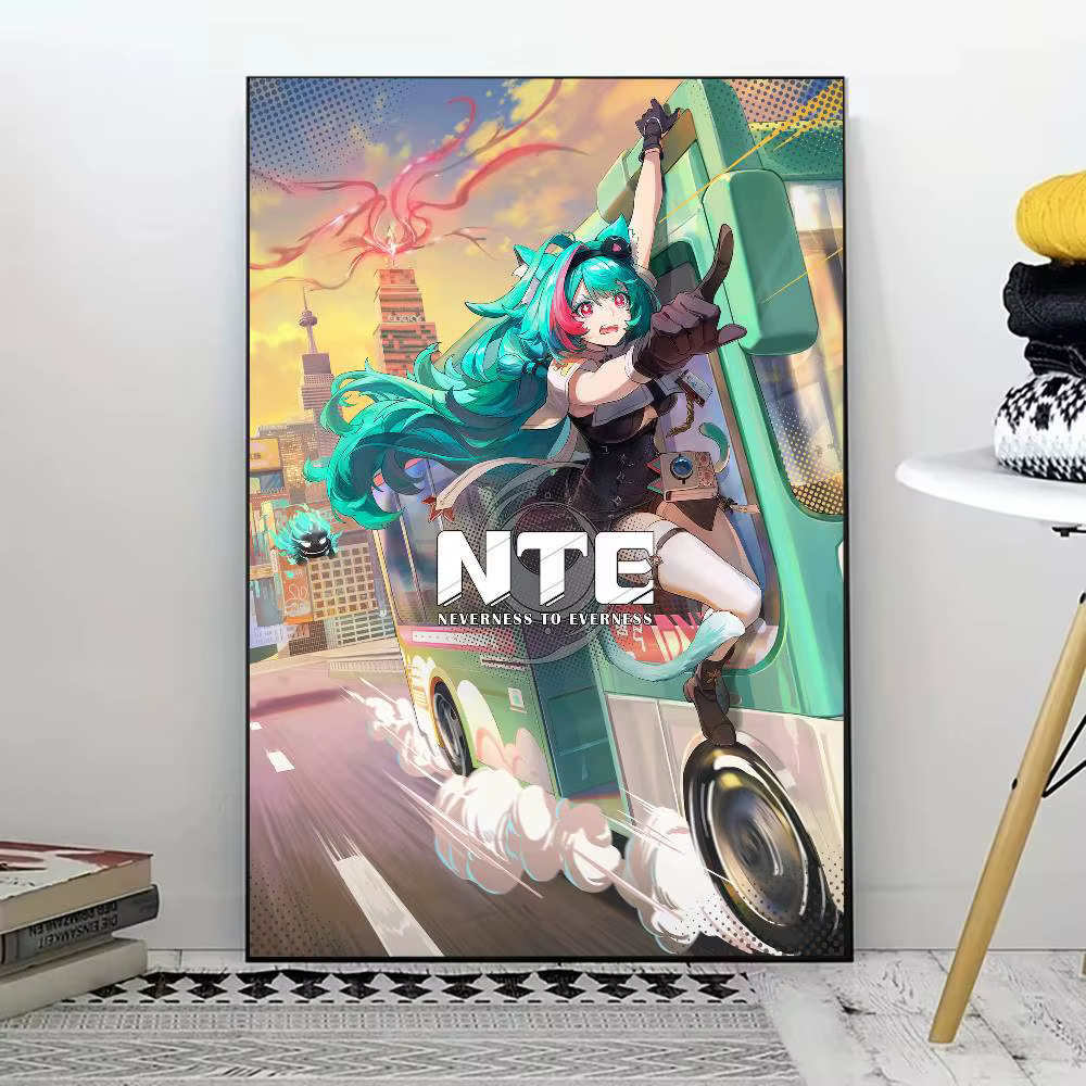 Affiche N-Neverness to Everness pour salon, chambre à coucher, bureau ou bar, sans cadre, utilisatio