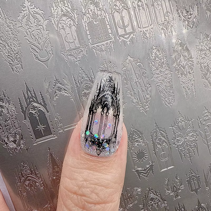 XMQ NAIL ART PLATES STAMPING PLATES D'IMAGE DE VENTES CAVÉES