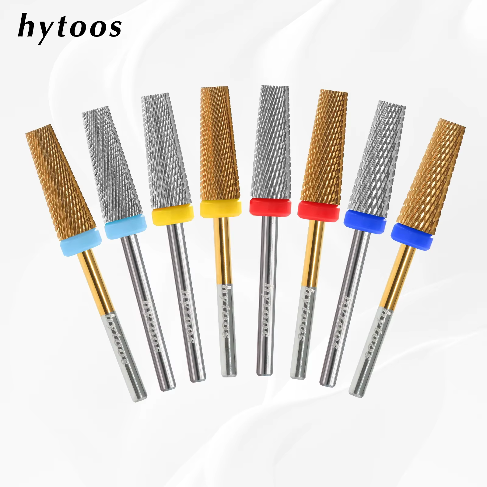 HYTOOS 5 en 1 forets à ongles 16mm bout à ongles en carbure conique à dessus plat enlever outil de G