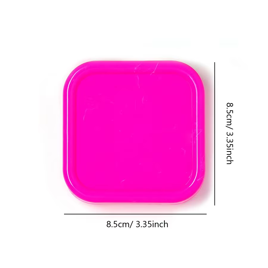 Plateau magnétique Portable pour organisateur de Nail Art, conteneur de rangement de conception d'ye