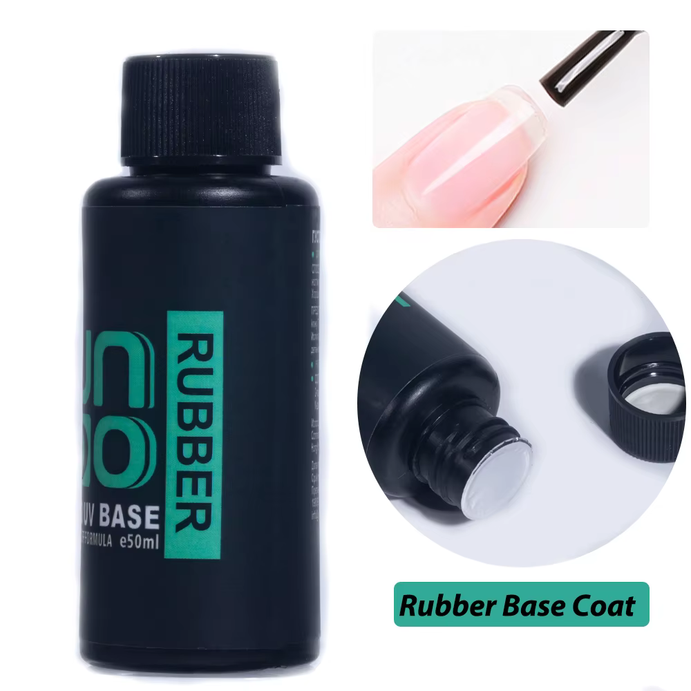 Tinovo Uno 50ML couche de Base en caoutchouc solide couche de finition manucure Gel UV vernis à ongl