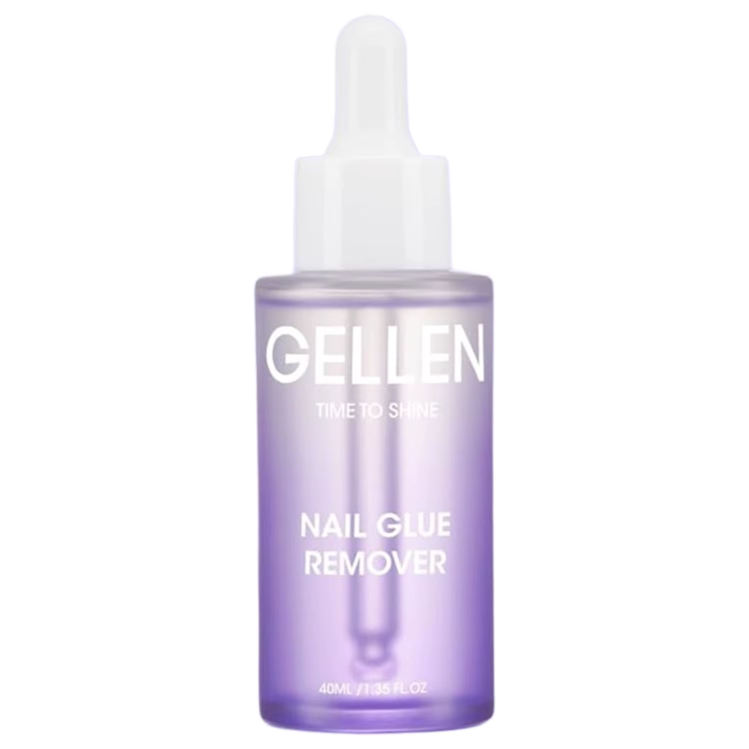 GELLEN 40ml Dissolvant de Colle à Ongles Formule Douce pour Ongles Postiches Gel UV Faux Ongles Diss