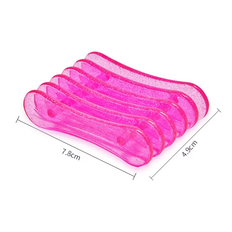 Support de brosse à ongles à 5 grilles, organisateur d'étagère, support de stylo transparent en acry