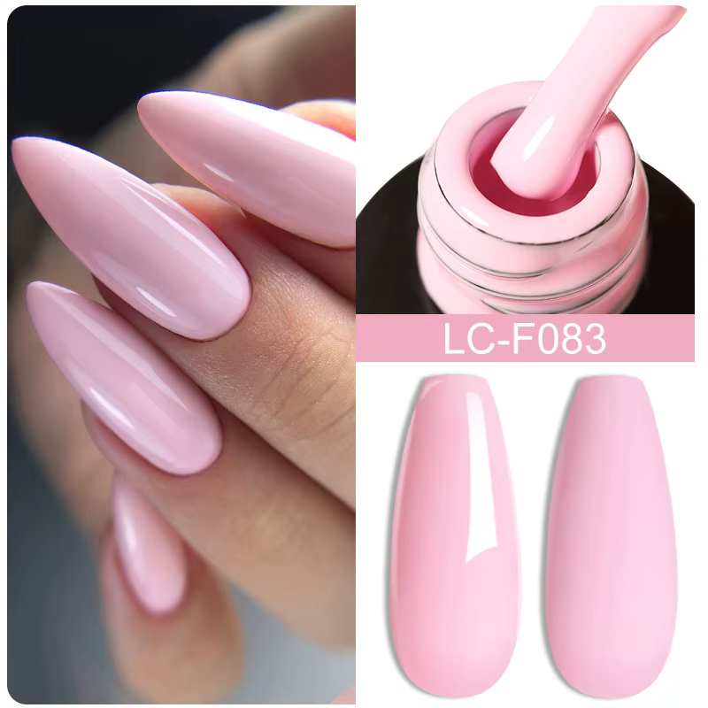 LILYCUTE-vernis à ongles en Gel, 7ML, rose, Nude, coloré, Semi-Permanent, pour manucure, Base, couch