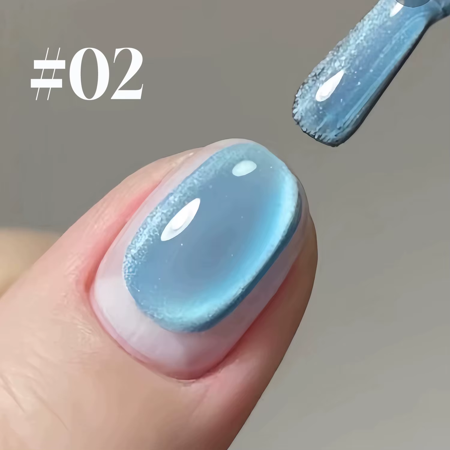 SHAKA 1-4 pièces Nouveauté Printemps/Été Meilleures ventes Vernis à ongles bleu, vert et bleu-vert,