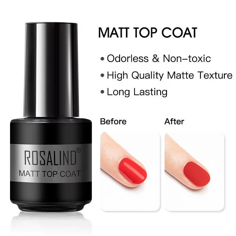 ROSALIND brillant Gel vernis à ongles vernis hybride UV oeil de chat Gel à ongles Semi Permanent mat