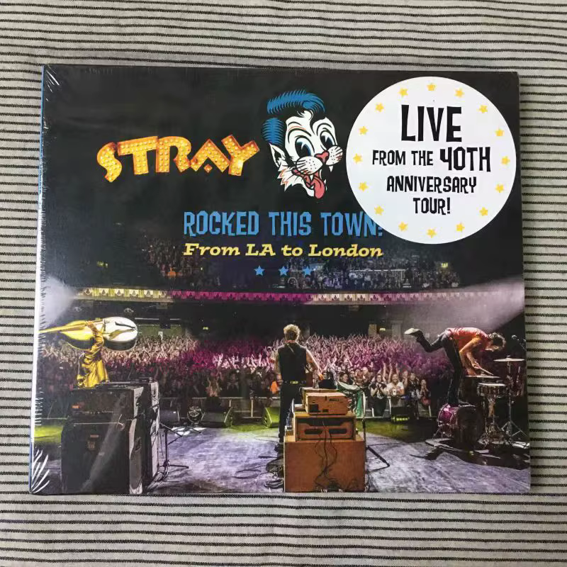 CD Stray Cats – Rocked This Town : de LA à Londres (2020) CD, album Rockabilly/Rock Live, tournée du
