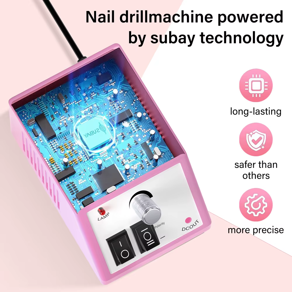 LINMANDA 20000 tr/min manucure perceuse ensemble électrique perceuse à ongles Gel dissolvant Portabl