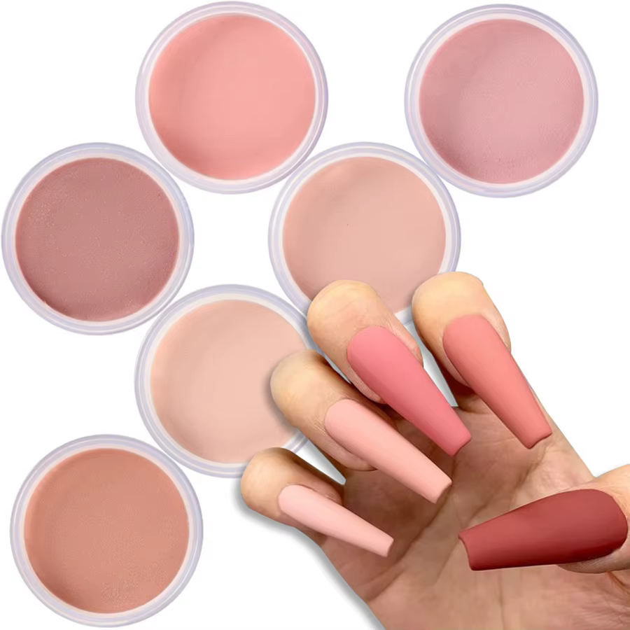 Poudre acrylique pour Nail Art sculpté en 3D, non parfumée, fournitures d'extension d'ongles DIY pou