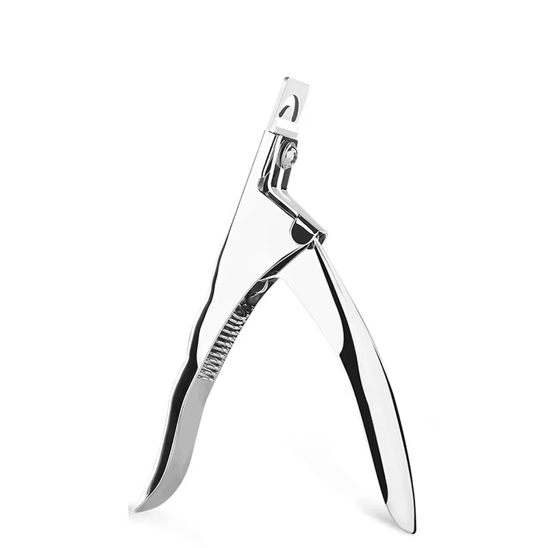Coupe-ongles français en U, 3 couleurs, coupe-ongles en acier inoxydable, outil de manucure à faire 