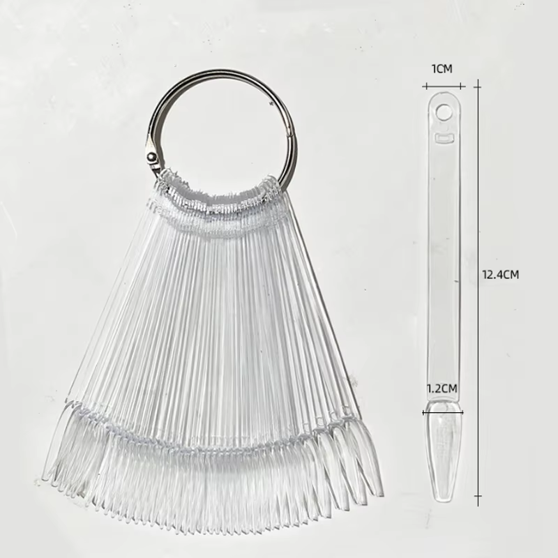 Produits pour ongles 50 couleurs carte en éventail pour vernis à ongles carte de vernis à ongles pra