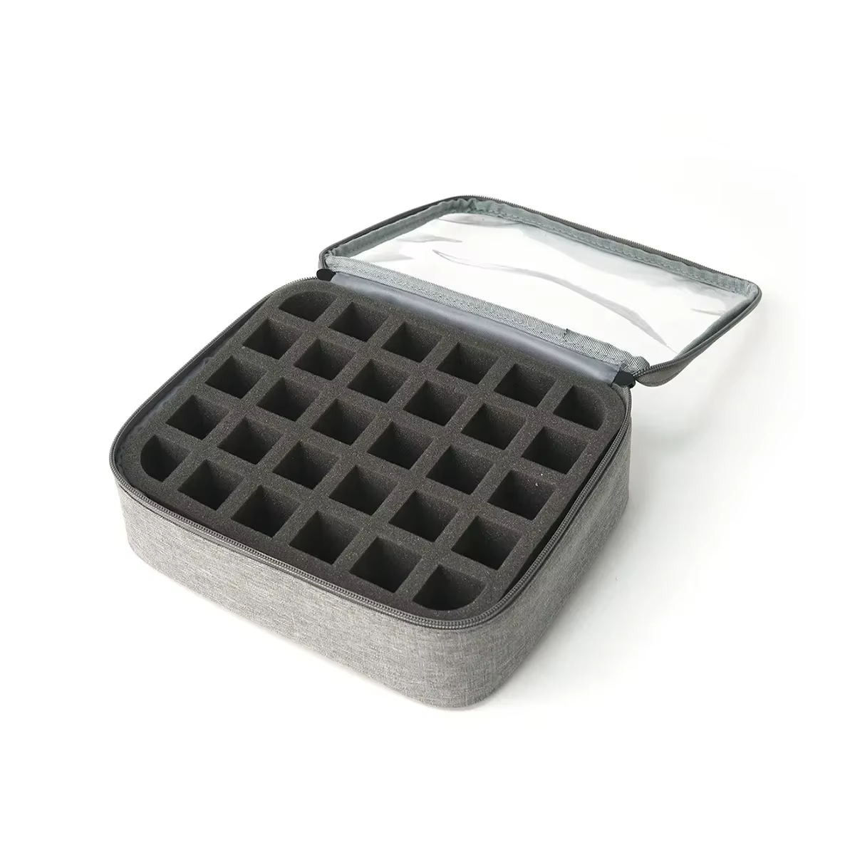 Sac de rangement pour vernis à ongles 30 bouteilles, grand sac à cosmétiques portable multicolore, p