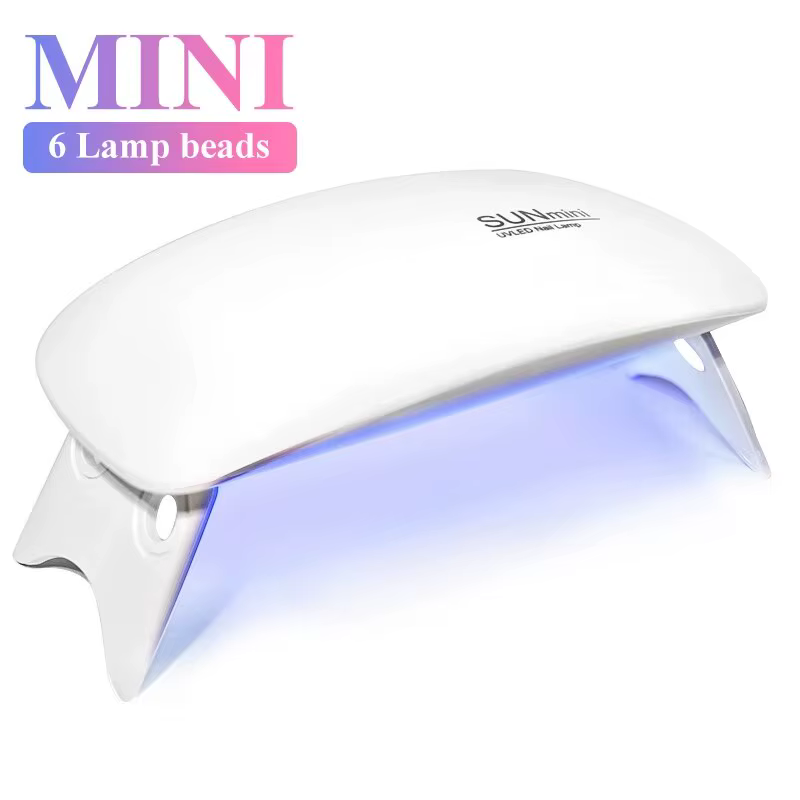 Professionnel 6W Mini sèche-ongles Machine USB Portable LED UV lampe de manucure usage domestique la