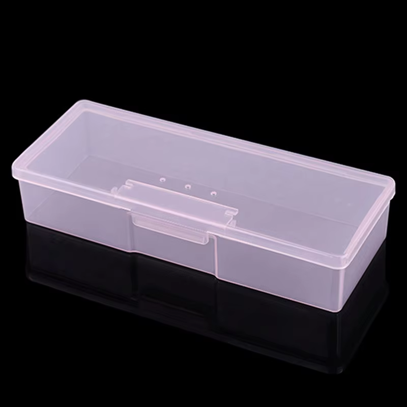 Boîte de rangement pour Nail Art, organisateur d'accessoires pour ongles, conteneur en plastique cub