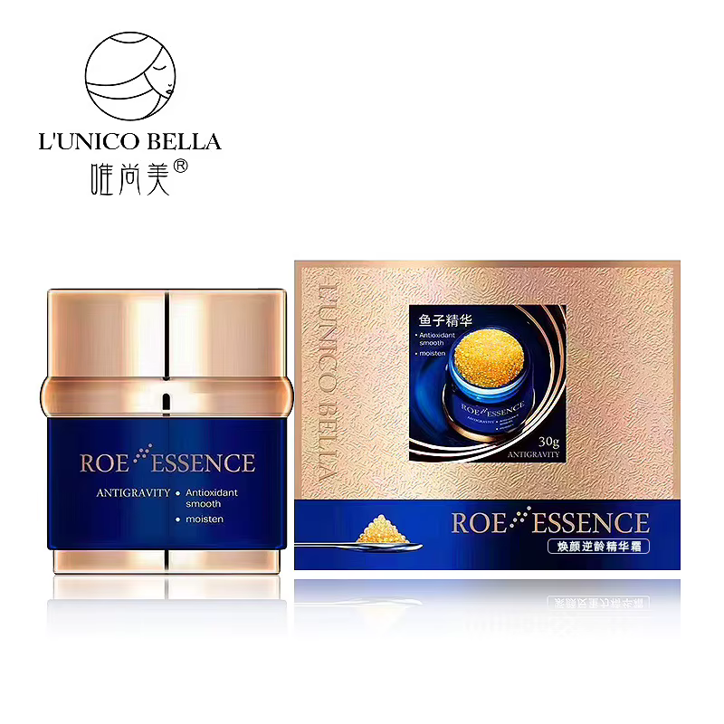Crème pour le visage au rétinol et aux œufs d'esturgeon, anti-rides, anti-âge, hydratante, à l'acide