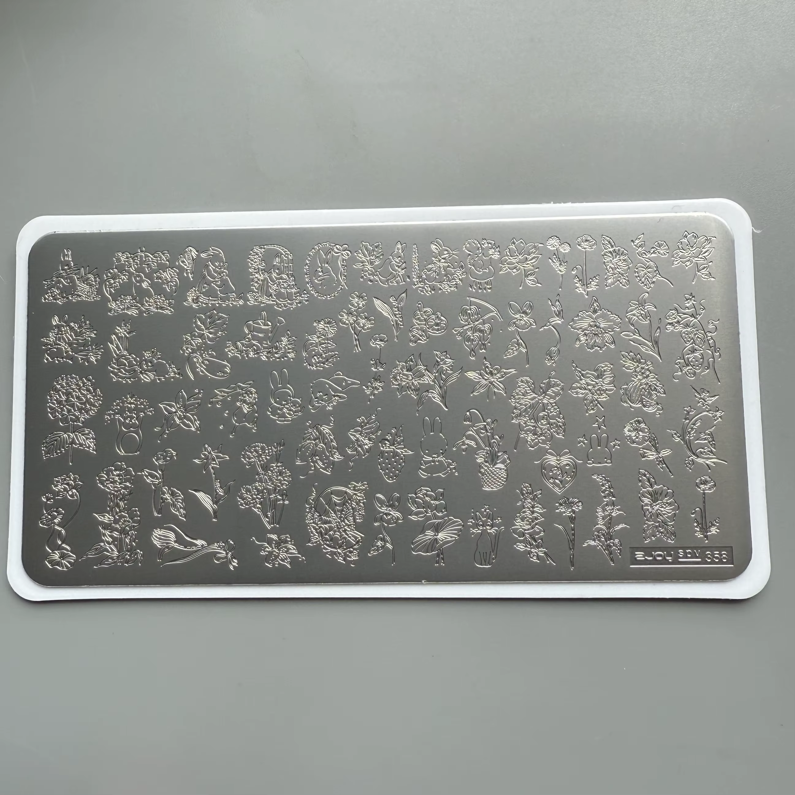 XMQ NAIL ART STAMPING PLATES FOUURS LINES TEMPLATES PLATES D'IMAGE