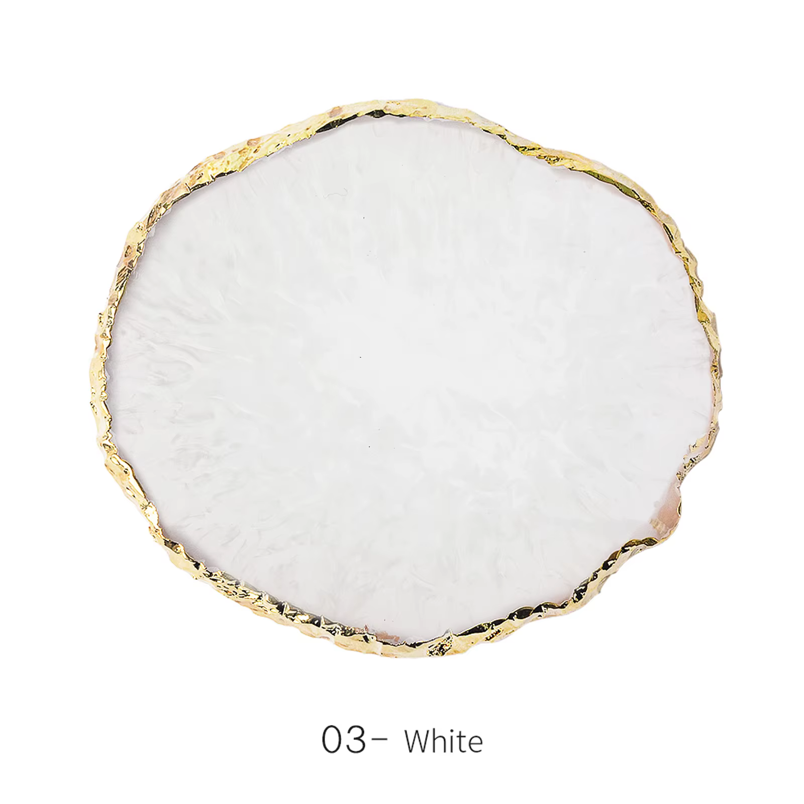 Palette à ongles ronde en résine Onyx, présentoir pour Nail Art, plateau de vernis Gel, plateau de p