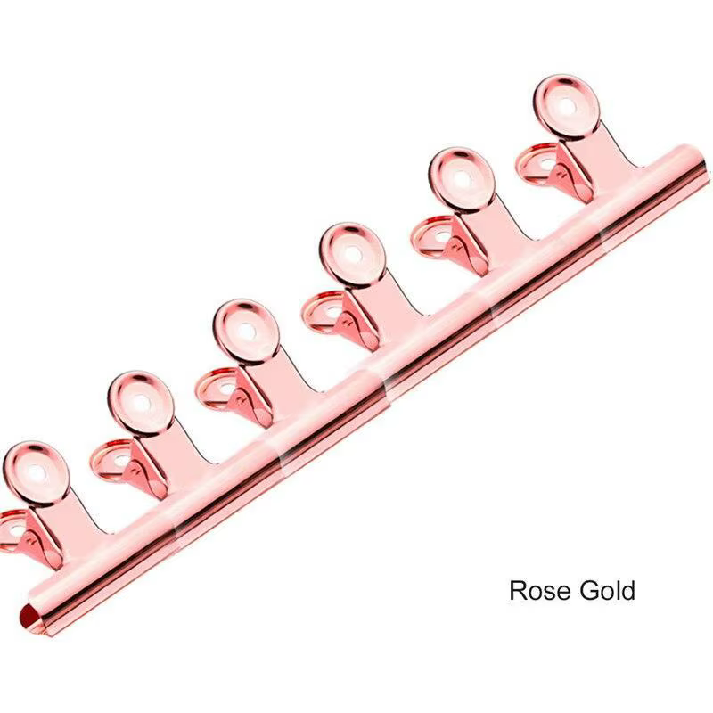 6 pinces à ongles russes en forme de C, pinces à ongles françaises, pointes en acier inoxydable, pin