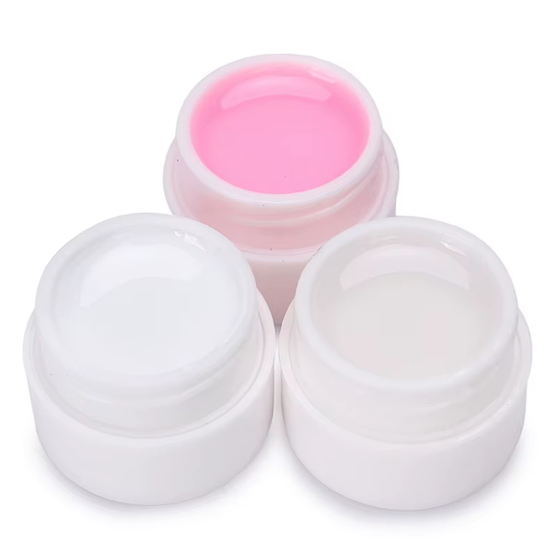 Extensions de pointes d'ongles en Gel UV, 3 pièces, formes d'extension de doigts, Kit d'ongles artif