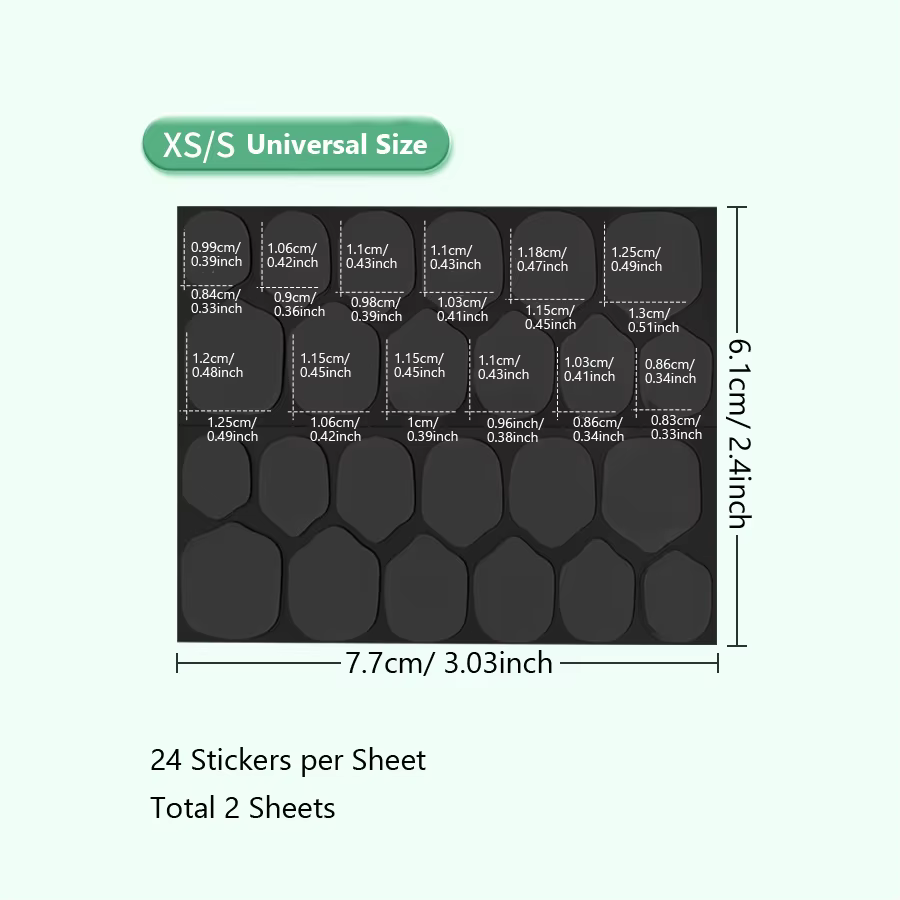 Autocollants pour ongles en gelée Ultra-fins, 2 pièces, enveloppes de Gel solide, vêtements durables