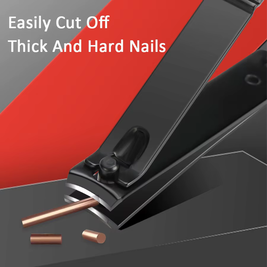 Kit de Manucure Professionnelle en Acier Inoxydable, Coupe-Ongles avec Cuir, Portable, 7/10/12/18/20
