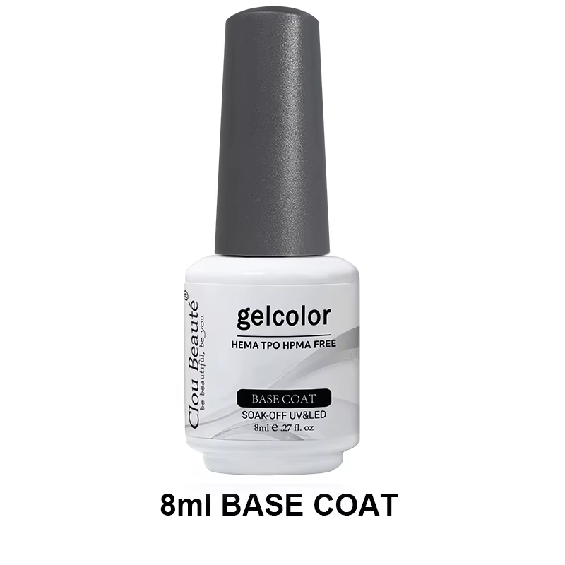 Clou Beaute Gel Color Hema TPO Free 15ml Vernis à ongles gel UV Soak Off pour Nail Art et Manucure, 