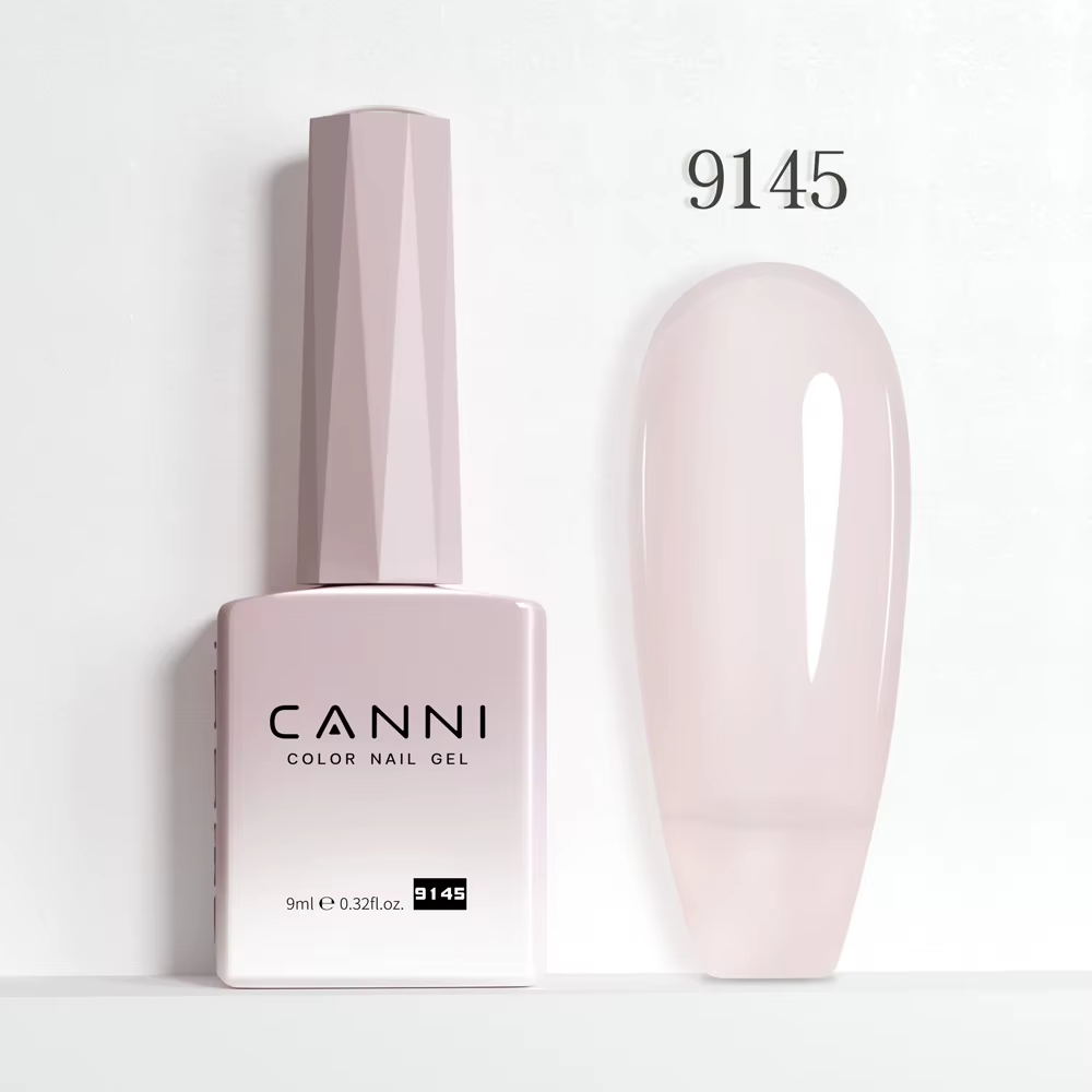 CANNI 9ml vernis à ongles HEMA TPO gratuit Transparent gelée couleur nu rose français SoakOff UV LED