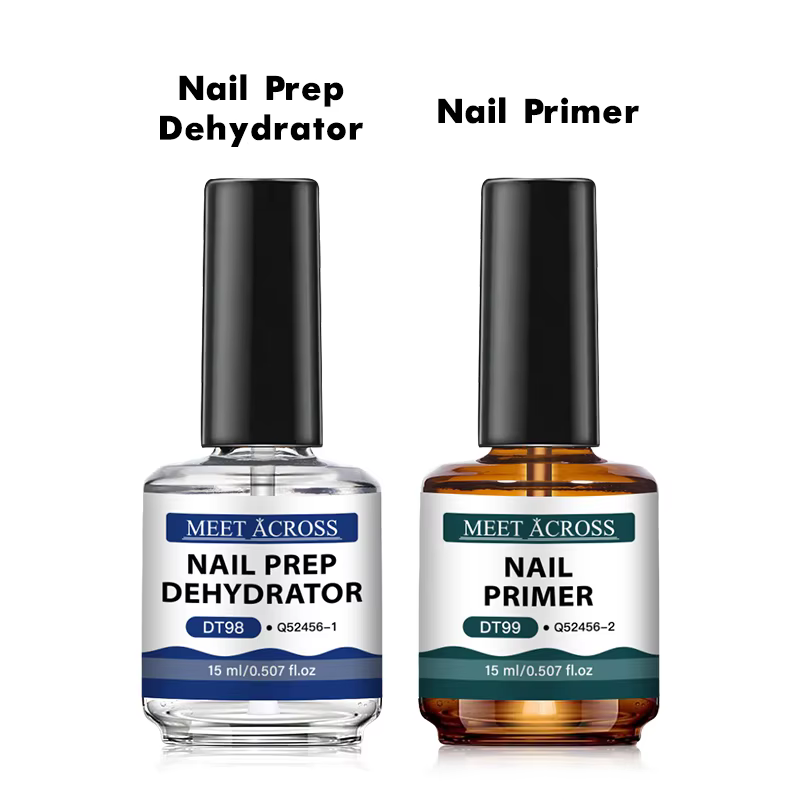 Vernis de manucure fonctionnel, 2 pièces, 15ml, apprêt pour ongles et préparation des ongles, pas be