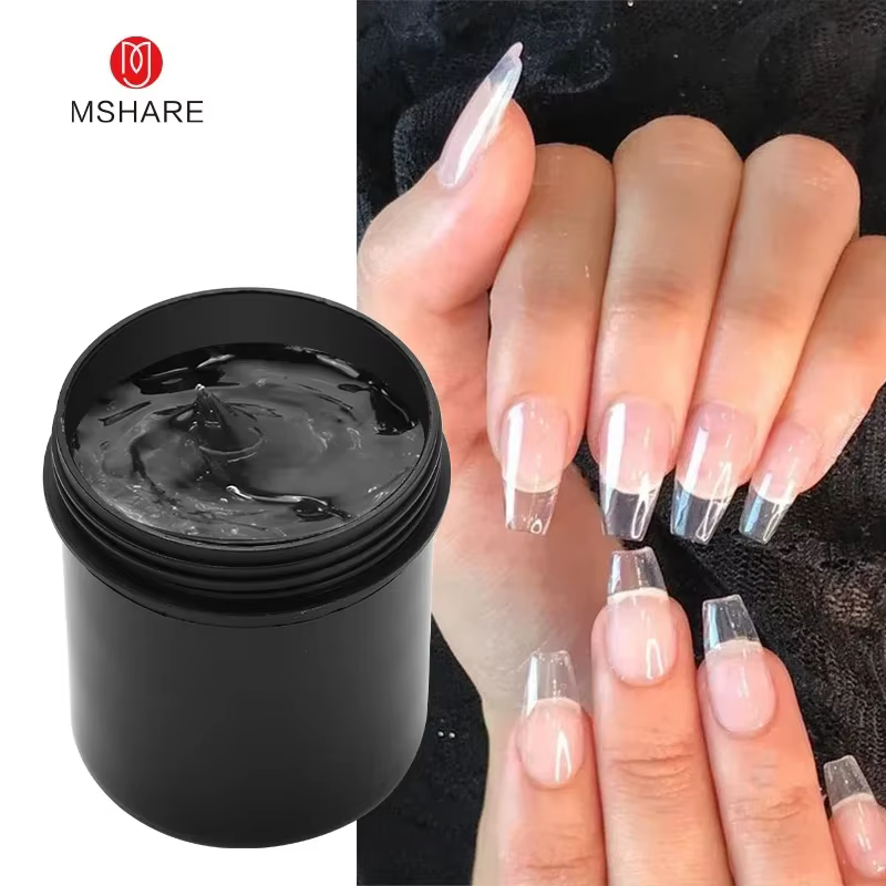 MSHARE 150ml Gelée de construction en mousse pour extension d'ongles, sans HEMA ni TPO, gel UV/LED d