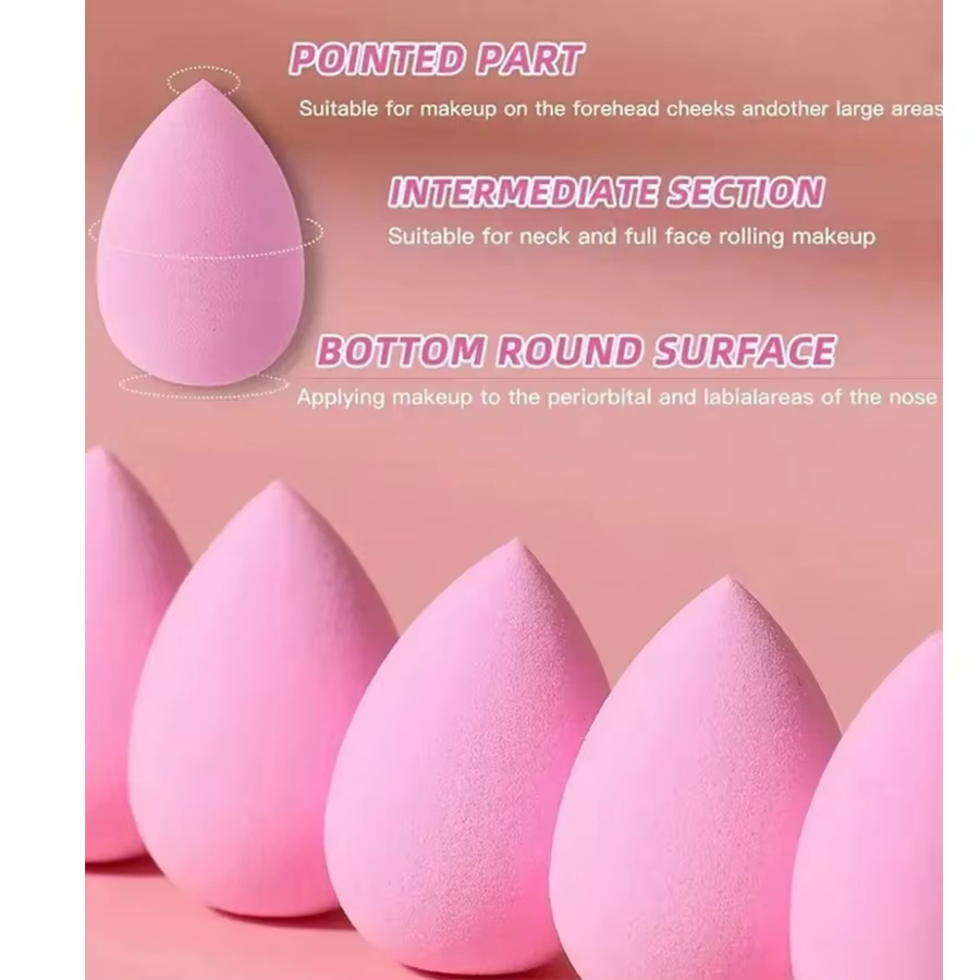Mini bouffée de doigts, fond de teint cosmétique, éponge cosmétique, mélangeur de maquillage, adapté
