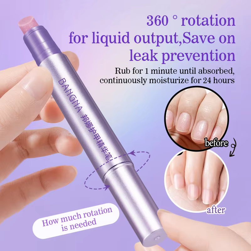 Stylo 3 en 1 pour Nail Art, armure des mains, brosse à Essence, poussoir à cuticules, outils de soin