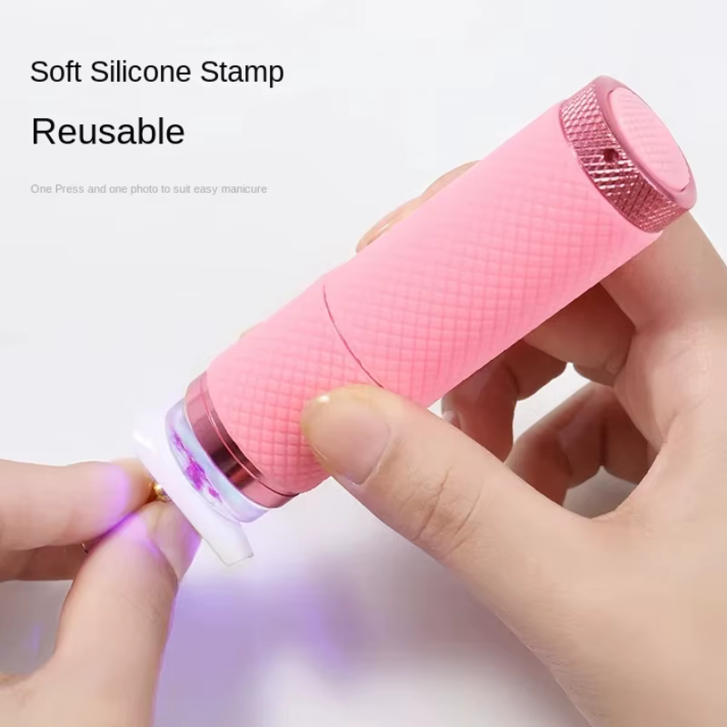 Sèche-ongles lampe UV ultraviolette Mini bureau à clipser Flexible USB Gel durcissement manucure péd