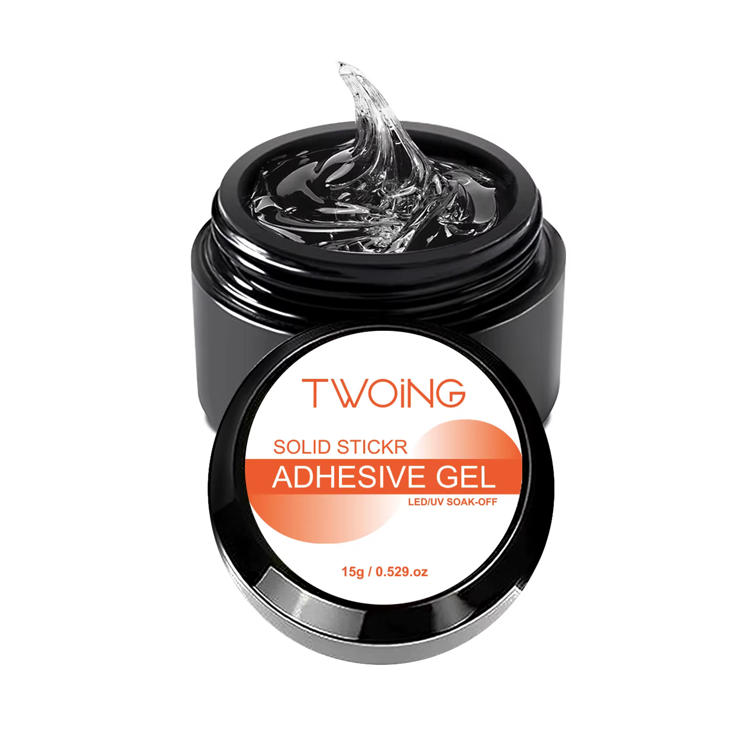 Gel de colle pour ongles solide 15G, pour presse sur les ongles, faux ongles, ongles en acrylique, G